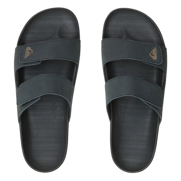Quiksilver Slides Rivileatherdadj Svart EU 45 Man