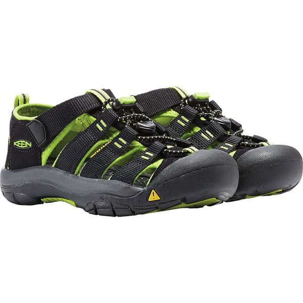 Keen Ungdoms Sandaler Newport H2 Grøn,Sort EU 37