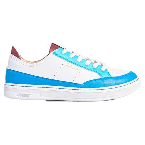 Superdry Utbildare Vegan Lux Low Vit,Blå EU 41 Man
