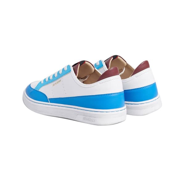 Superdry Utbildare Vegan Lux Low Vit,Blå EU 41 Man