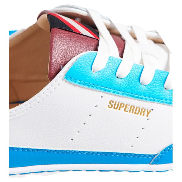 Superdry Utbildare Vegan Lux Low Vit,Blå EU 41 Man