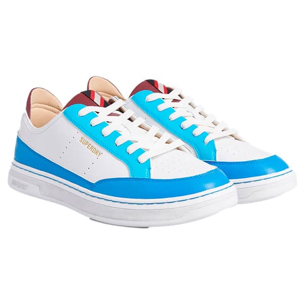 Superdry Utbildare Vegan Lux Low Vit,Blå EU 41 Man