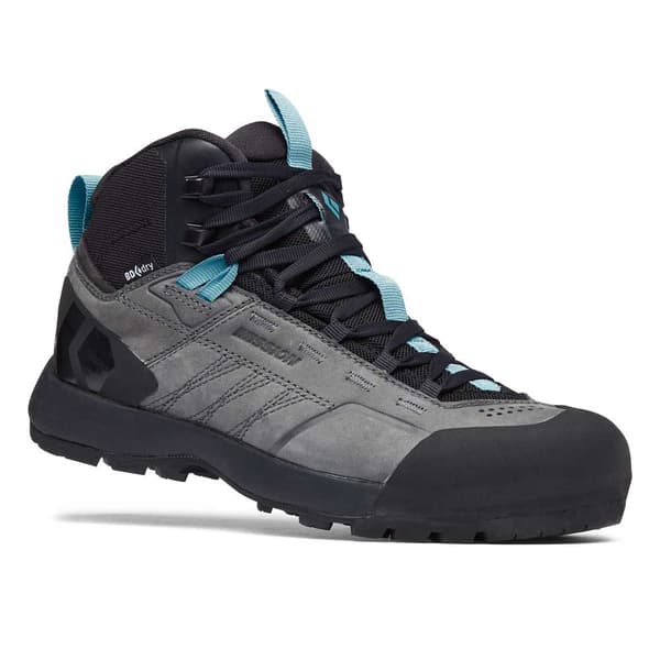 Black Diamond Approach Skor Mission Leather Mid Wp Grå EU 38 Kvinna