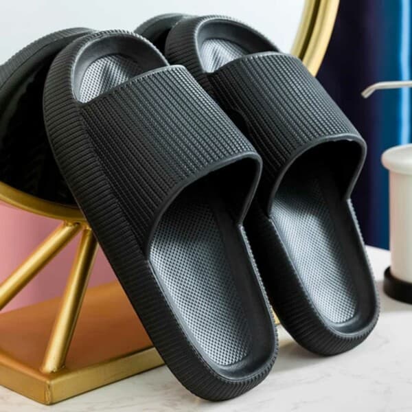 Stokk absorberende tøfler skyflops sky tøfler