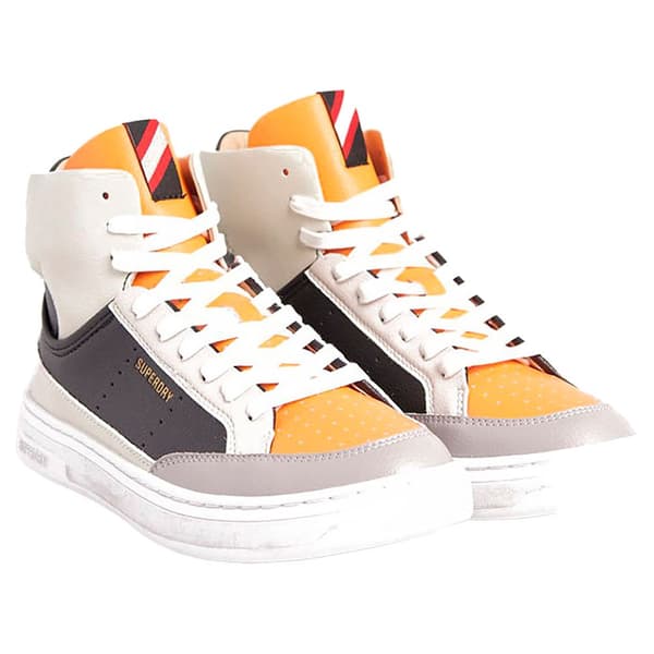 Superdry Utbildare Vegan Lux Vit EU 38 Kvinna
