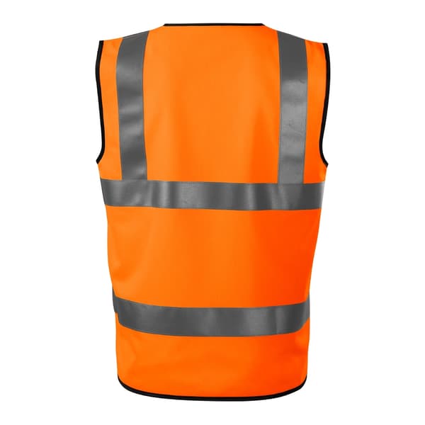 Atspindinti Liemenė HV Bright Oranžinė