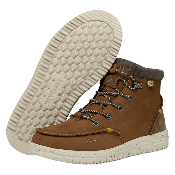 Hey Dude Skor Bradley Leather Brun EU 46 Man