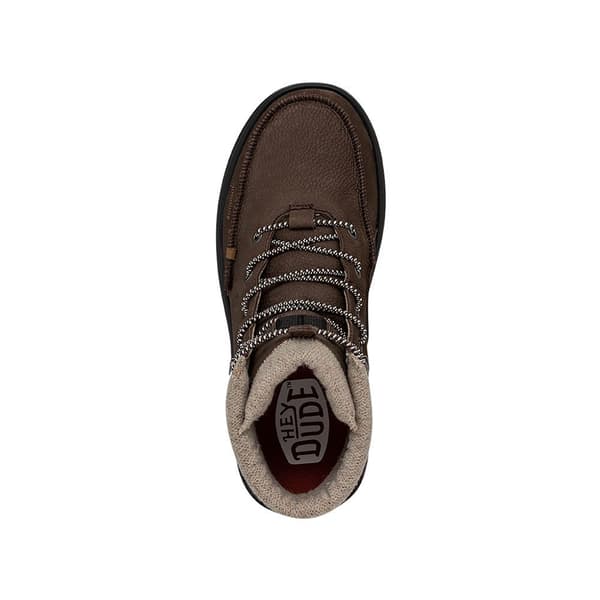 Hey Dude Skor Bradley Leather Brun EU 40 Man