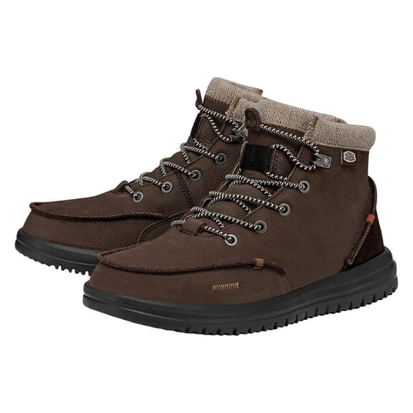 Hey Dude Skor Bradley Leather Brun EU 40 Man