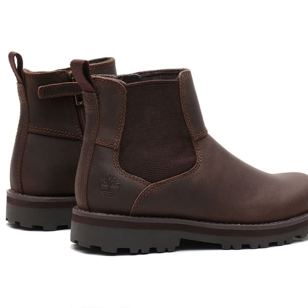 Timberland Støvler Ungdom Courma Chelsea Brun EU 31 Dreng
