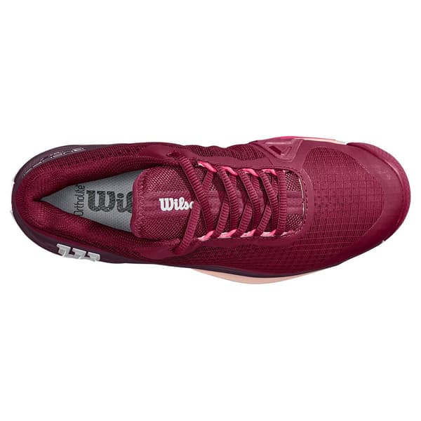 Wilson Lerskor Rush Pro 4.0 Röd EU 36 2/3 Kvinna