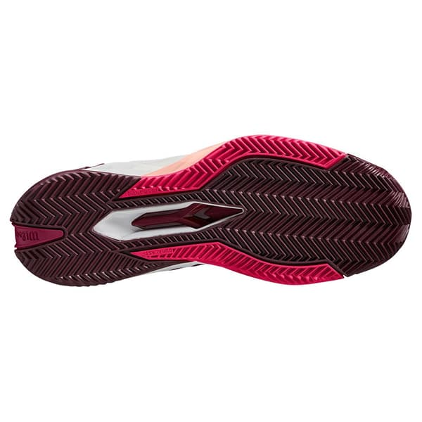 Wilson Lerskor Rush Pro 4.0 Röd EU 36 2/3 Kvinna