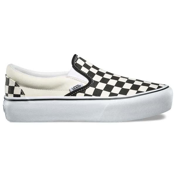 Vans Slip-on Sko Ua Classic Platform Beige,Sort EU 36 Mand