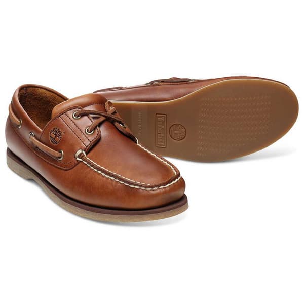Timberland Classic 2 Eye Brede Bådsko Brun EU 41 Mand