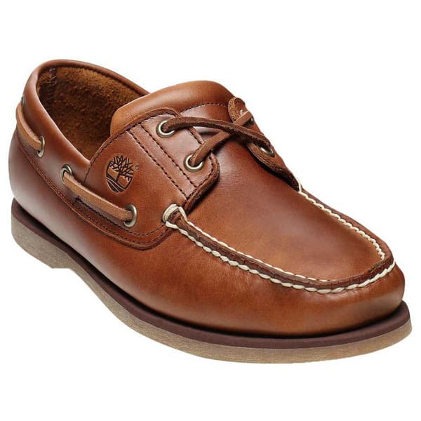 Timberland Classic 2 Eye Brede Bådsko Brun EU 41 Mand