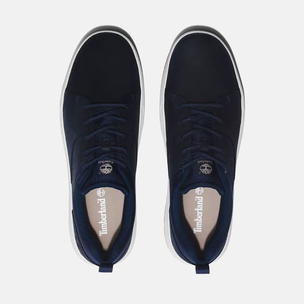 Timberland Maple Grove Leather Oxford Sko Blå EU 44 1/2 Mand
