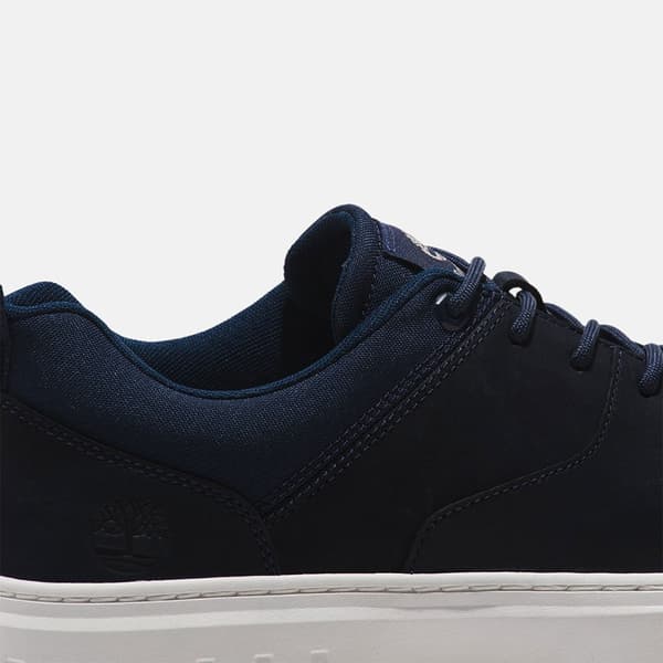 Timberland Maple Grove Leather Oxford Sko Blå EU 44 1/2 Mand