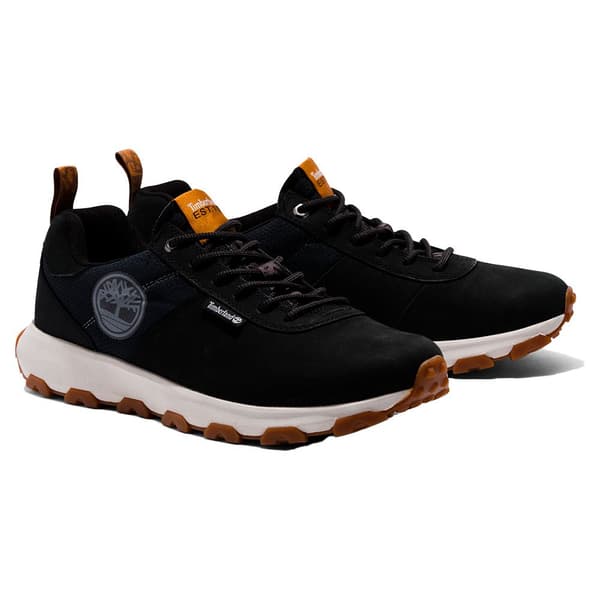 Timberland Winsor Trail Low Leather Vandringsskor Svart EU 40 Man