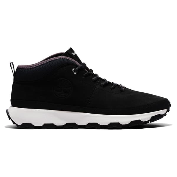 Timberland Winsor Trail Mid Leather Vandresko Sort EU 46 Mand