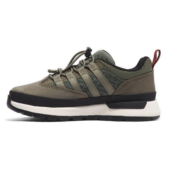 Timberland Euro Trekker Low Fabric Leather Junior Vaelluskengät Ruskea EU 39