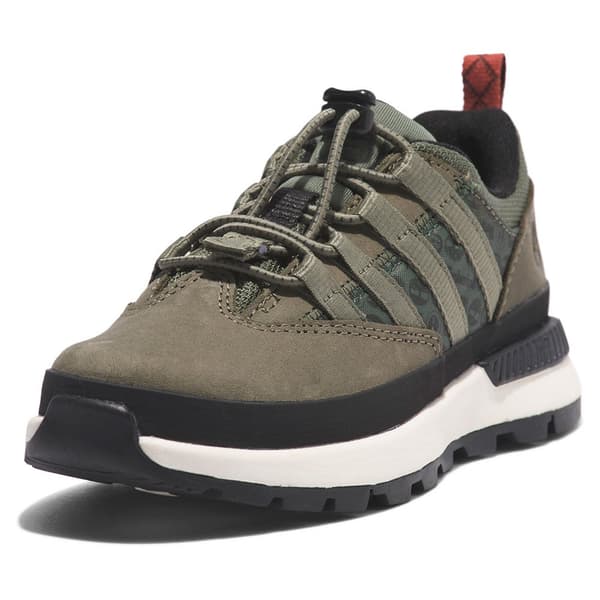 Timberland Euro Trekker Low Fabric Leather Junior Vaelluskengät Ruskea EU 39
