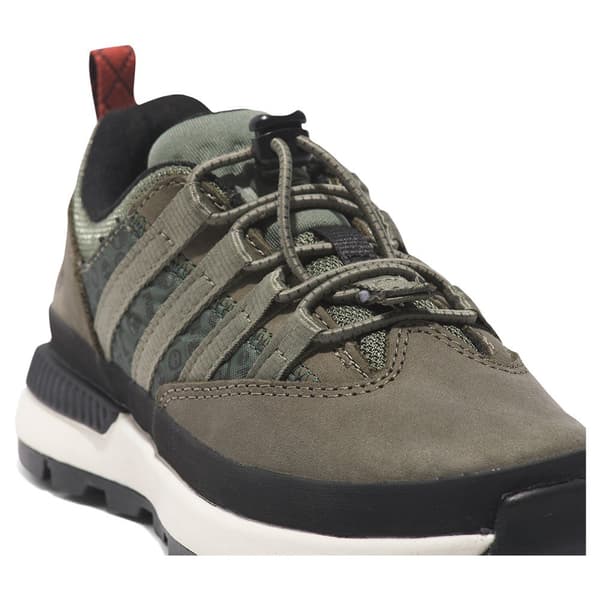Timberland Euro Trekker Low Fabric Leather Junior Vaelluskengät Ruskea EU 39