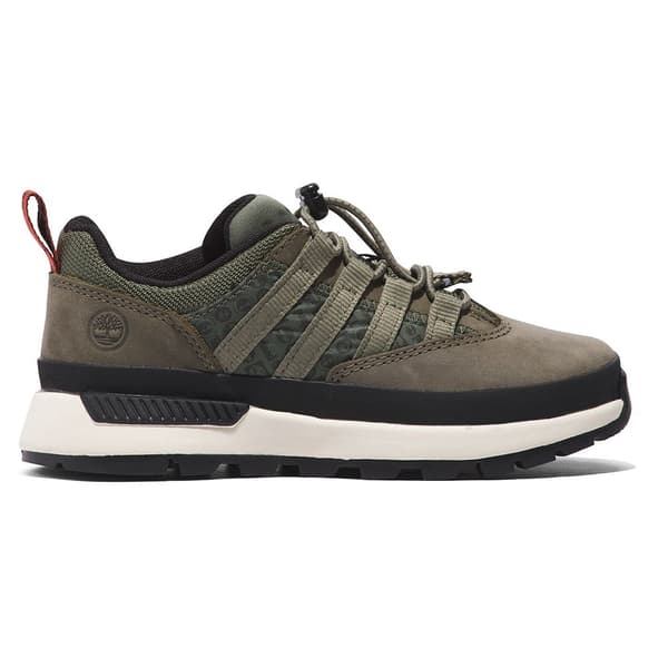Timberland Euro Trekker Low Fabric Leather Junior Vaelluskengät Ruskea EU 39