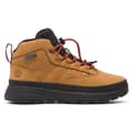 Miniatyrbillede 1 af 9: Timberland Euro Trekker Mid Leather Junior Vandrestøvler Beige EU 39