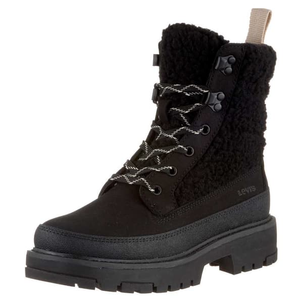 Levi´s Footwear Solvi Quilted Støvler Sort EU 37 Kvinde