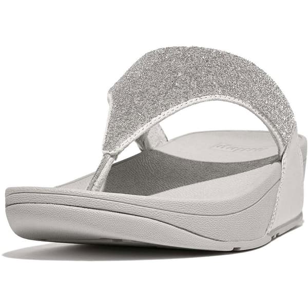 Fitflop Sandaler Lulu Opul Toe-post Silver EU 39 Kvinna