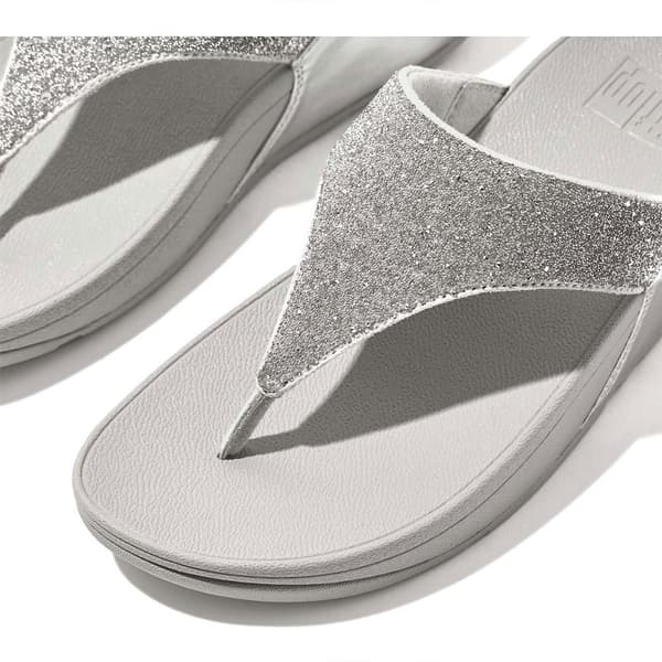 Fitflop Sandaler Lulu Opul Toe-post Silver EU 39 Kvinna