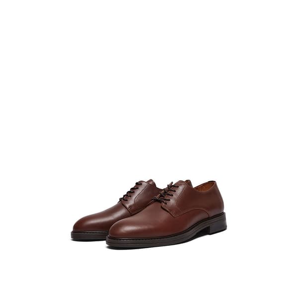 Selected Læder Sko Blake Derby Brun EU 46 Mand
