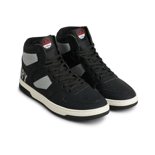 Superdry Sko Vegan Jump High Sort EU 42 Mand