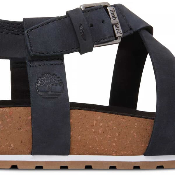Timberland Malibu Waves Ankle Brede Sandaler Sort EU 37 1/2 Kvinde