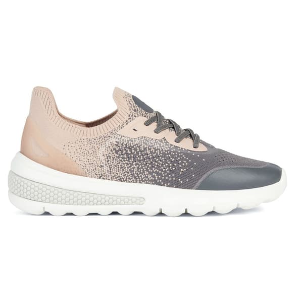 Geox Utbildare Spherica Actif Beige,Grå EU 38 Kvinna