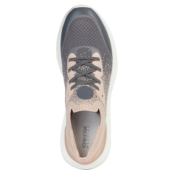 Geox Utbildare Spherica Actif Beige,Grå EU 38 Kvinna