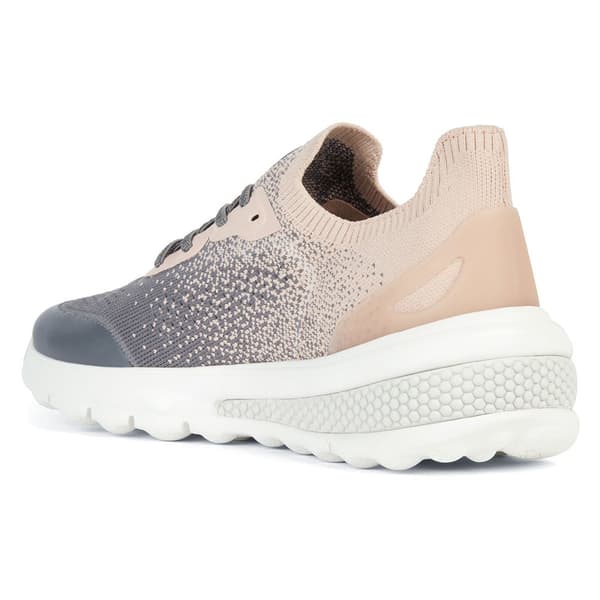 Geox Utbildare Spherica Actif Beige,Grå EU 38 Kvinna