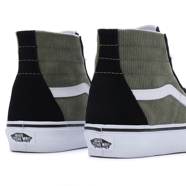 Vans Sk8-hi Tapered Skor Grå EU 39 Kvinna
