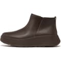 Miniatyrbillede 1 af 6: Fitflop StØvler F-mode Leather Flatform Zip Ankle Brun EU 40 Kvinde