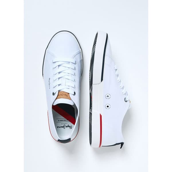 Pepe Jeans Utbildare Kenton Smart 22 Vit EU 46 Man
