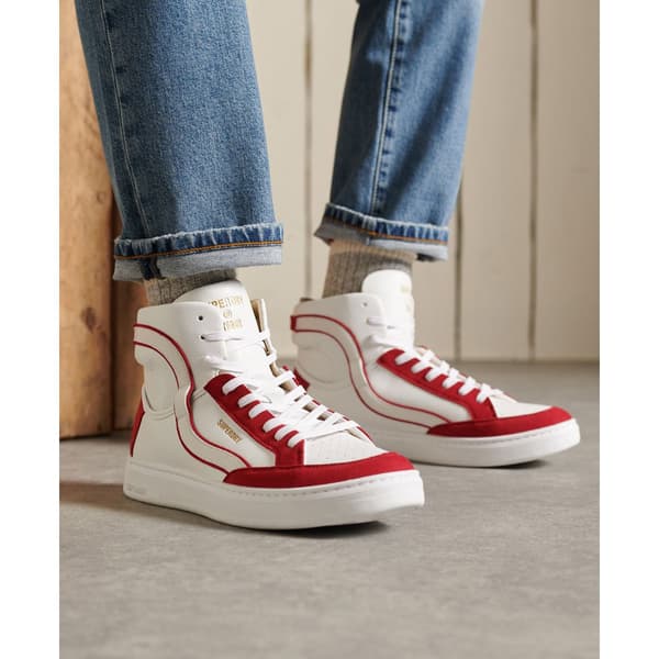 Superdry Trænere Vegan Basket Ov High Hvid EU 44 Mand