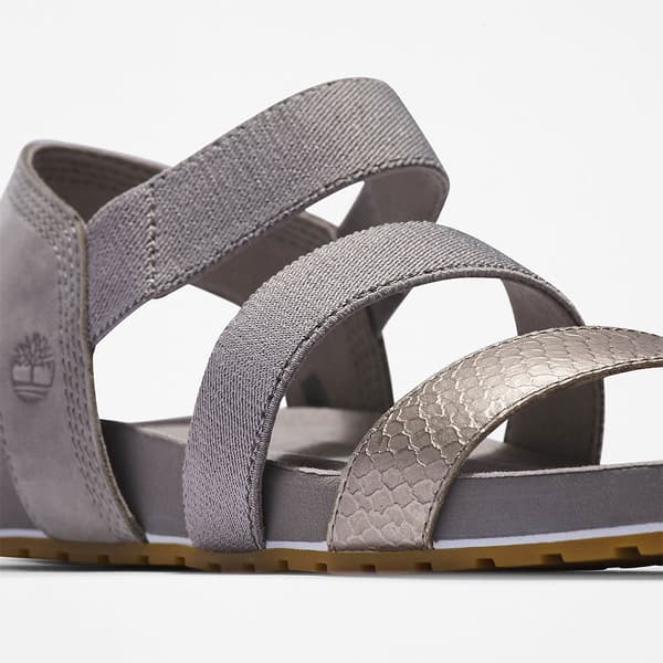 Timberland Malibu Waves 3 Bands Sandaler Grå EU 39 1/2 Kvinna