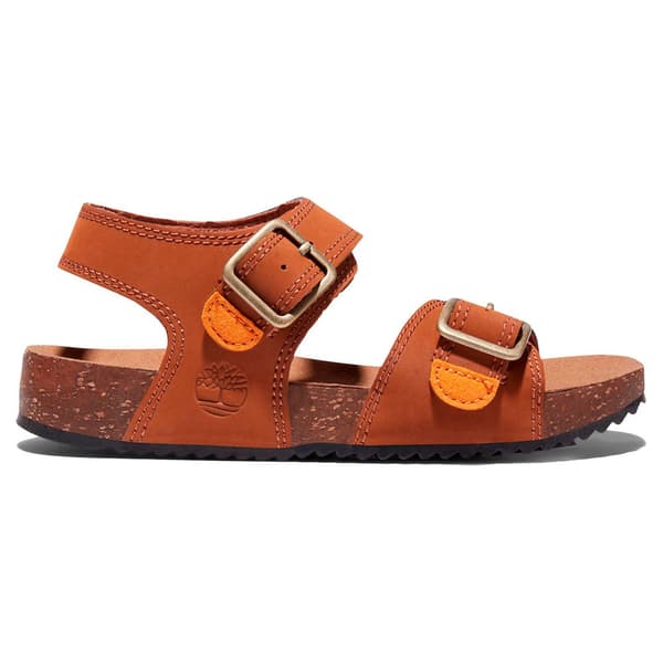 Timberland Castle Island 2 Strap Lasten Sandaalit Ruskea EU 40 Poika