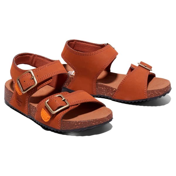 Timberland Castle Island 2 Strap Lasten Sandaalit Ruskea EU 40 Poika