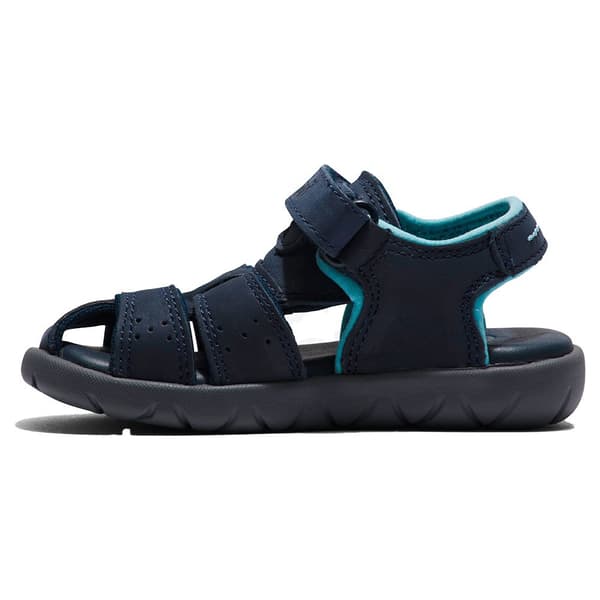 Timberland Nubble Leather Fisherman Sandaler Til Småbørn Blå EU 22 Dreng