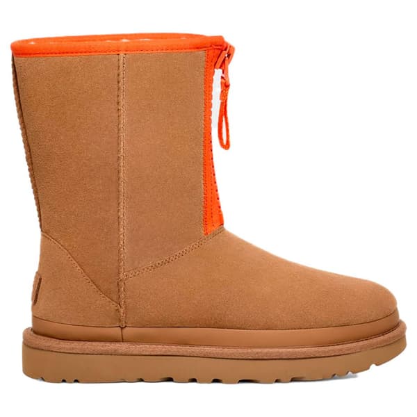Ugg Saappaat Classic Short Zipper Tape Logo Beige EU 37 Nainen