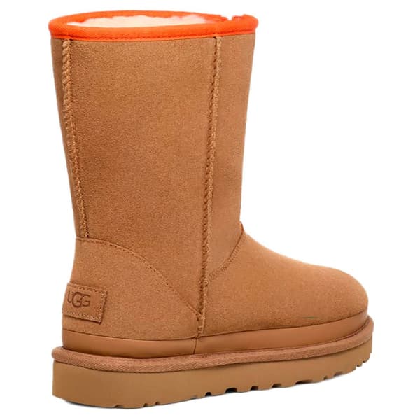 Ugg Saappaat Classic Short Zipper Tape Logo Beige EU 37 Nainen