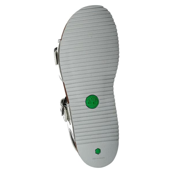 Timberland Castle Island 2 Strap Sandaler För Barn Silver EU 40 Pojke