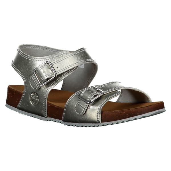 Timberland Castle Island 2 Strap Sandaler För Barn Silver EU 40 Pojke