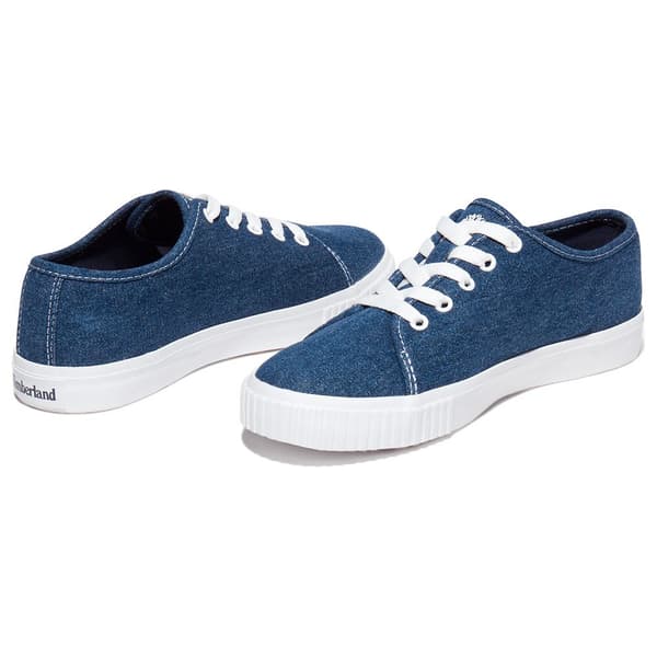 Timberland Skyla Bay Canvas Oxford Sko Blå EU 38 1/2 Kvinde